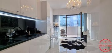Luksusowy 1 pok. apartament z loggią - hanza tower