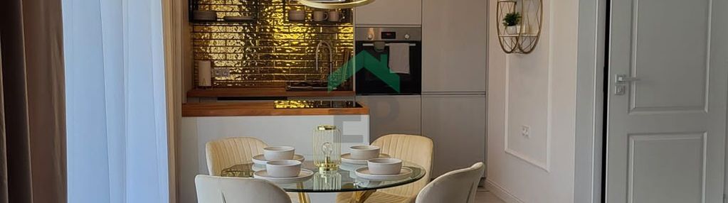 Apartament z ogródkiem.