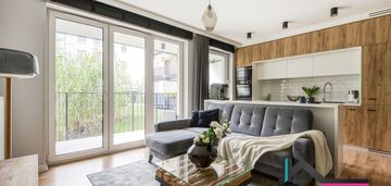 Pięknie urządzone 3 pokoje, balkon, garaż i boks