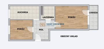 2 pokojowe mieszkanie. dąbie. grzegórzki.