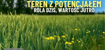 Działka rolna 30 arów z potencjałem mieszkaniowym