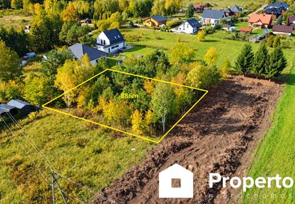 Działka w ignatkach 886 m² z wz