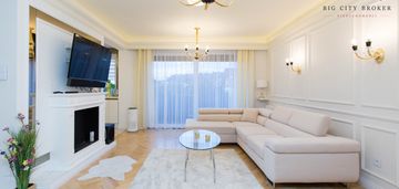 Dwupoziomowy apartament 120m² z ogródkiem.