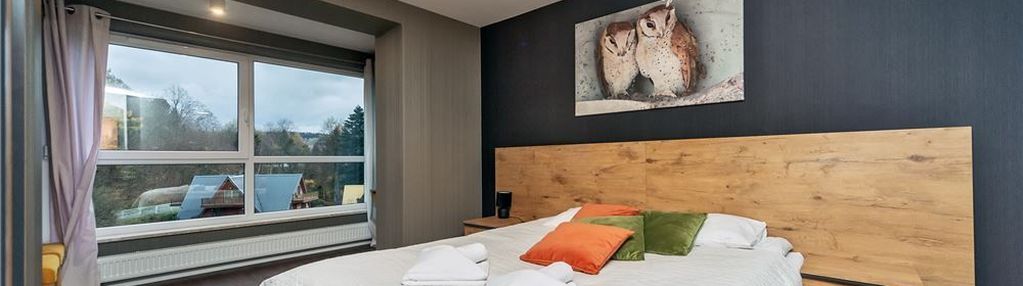 Apartament, strefa spa, góry, jezioro