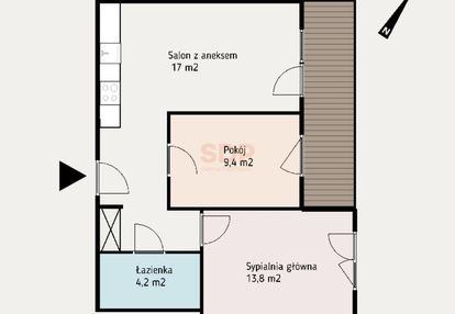 3-pokojowe mieszkanie otoczone zielenią