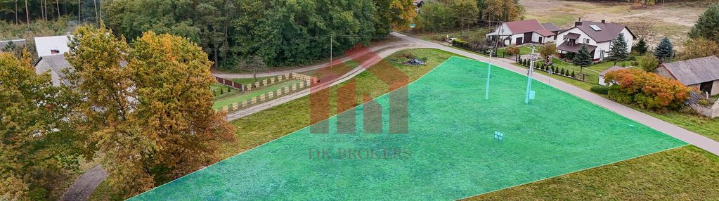 Wola ociecka 28 ar budowlana przy lesie wz