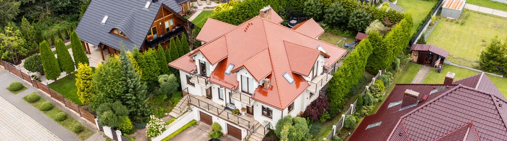 Dom w prestiżowej dzielnicy willowej