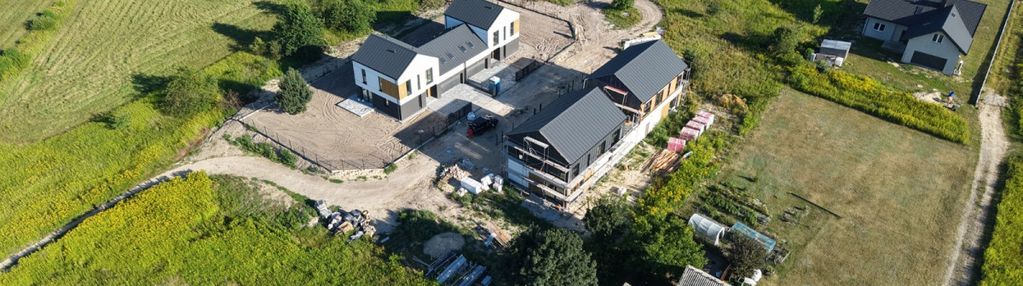 Podwójny garaż 5 pokoi duża działka borowina