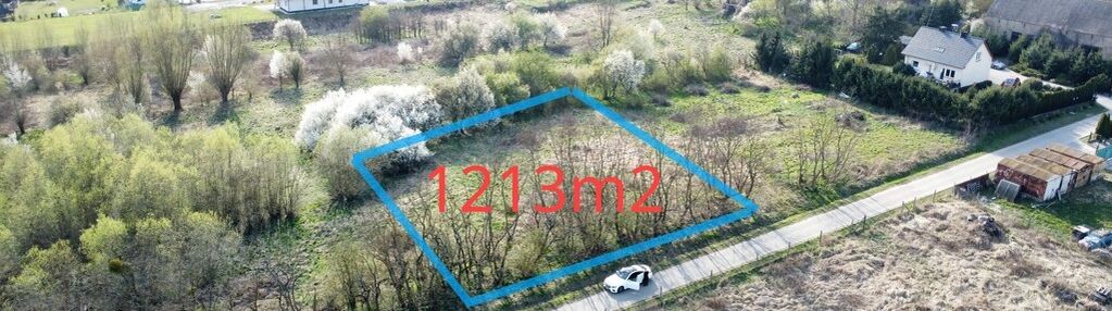 Atrakcyjna działka w łupowie 1213m2
