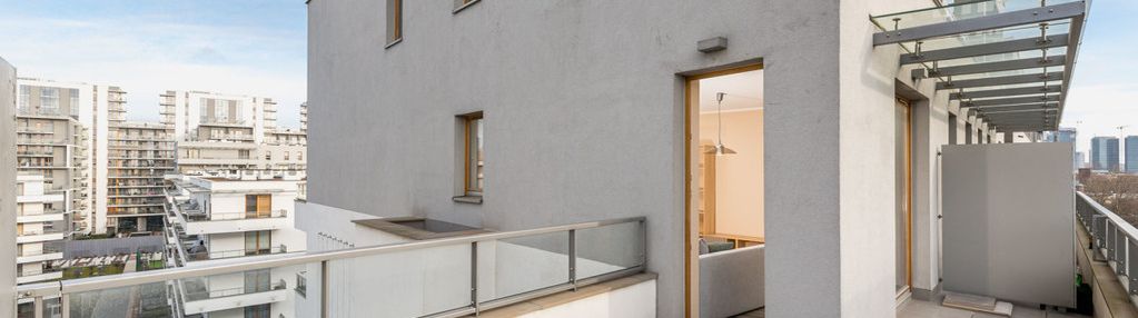 Słoneczne mieszkanie na kasprzaka, taras + balkon