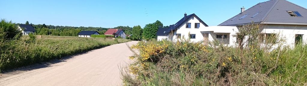 Działka w domatowie k. wejherowa z mediami!