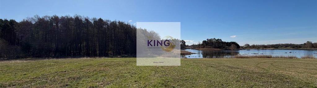 Działka przy lesie i wodzie