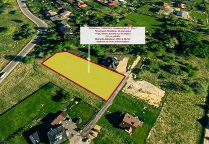 Działka 2100 m² z mediami i wz w mysłowicach