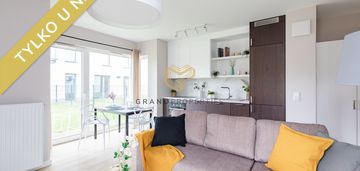 2 pok. z ogródkiem i strefą spa, wilanów, syta