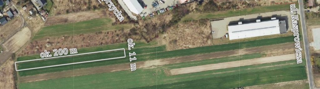 Działka inwestycyjna zadębie