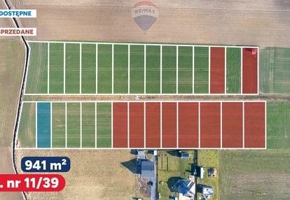 Działka z wz, blisko gąsek o pow. 941 m2!