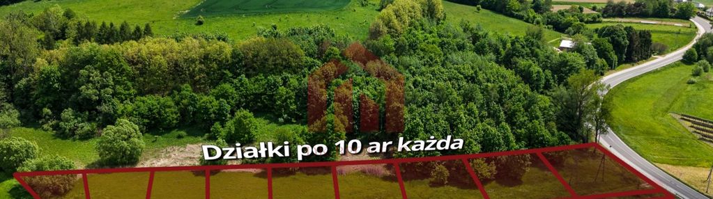 1,3 km od centrum, dobrze skomunikowane działki