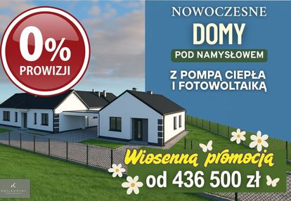 Domy deweloperskie od 73m2 pod namysłowem