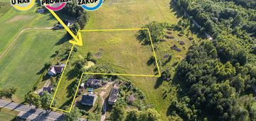 Działka 1277 m2 z warunkami zabudowy pod lasem!