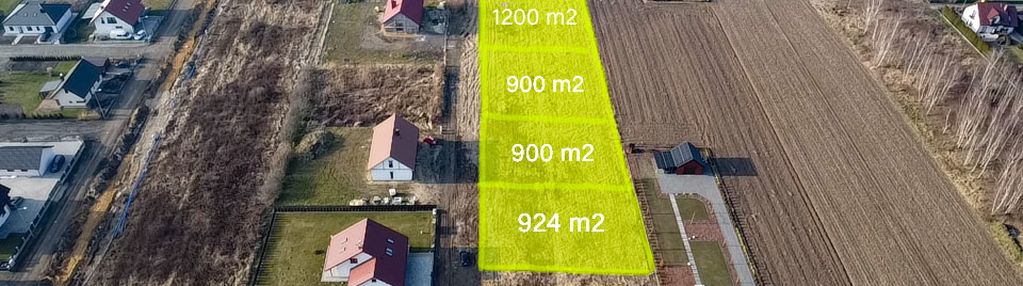 4 działki pod zab.jednorodzinną lub bliźniaczą