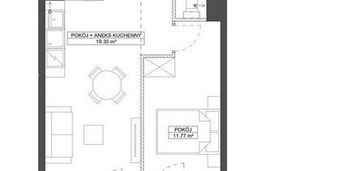 Mieszkanie 2-pokojowe z ogródkiem 34,43 m² gdynia