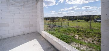 Dom 115m2, alwernia stan surowy+ dach