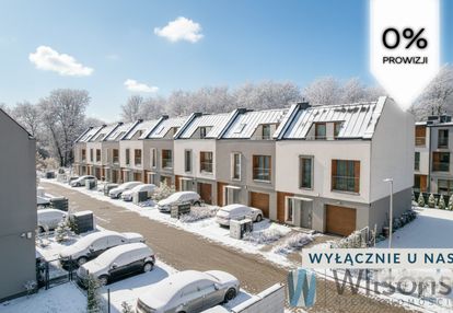 Nowoczesny segment 183 m2_garaż_ogródek_łomianki