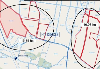 4,5 zł/m2 możliwość kupna ok 32 ha