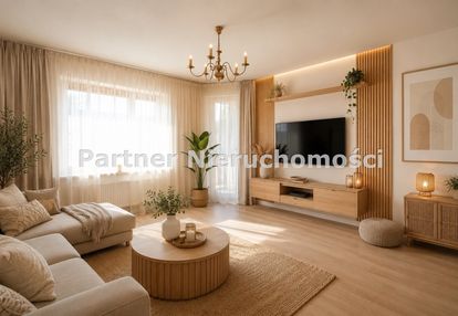Cegła, 55m2 co własnej aranżacji, piwnica, balkon!