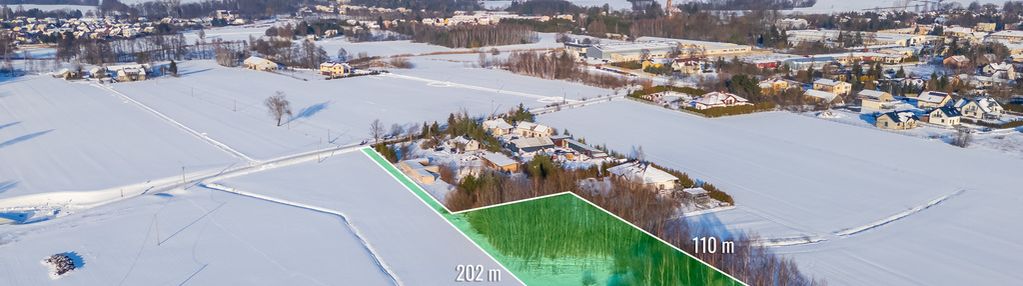 Działki budowlane 10 km na południe od ciechanowa