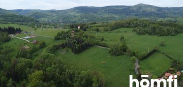 Teren budowlany + koncepcja podziałowa