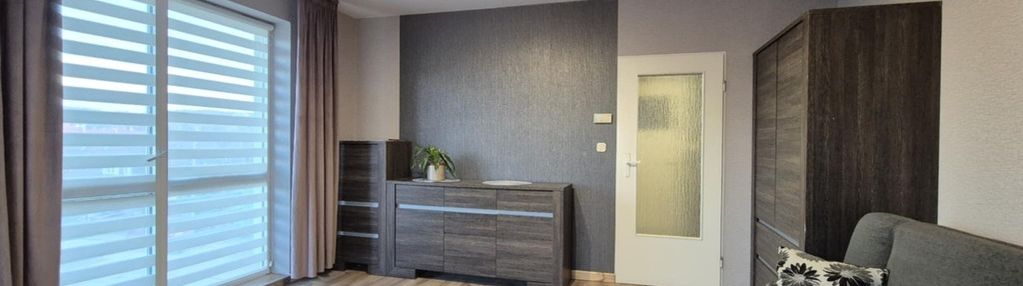 Umeblowana kawalerka z pięknym widokiem i balkonem