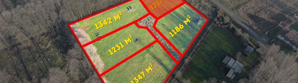 Słomków, gmina maków kompleks 5działek budowlanych