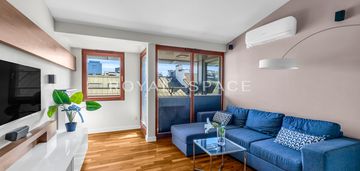 Nowoczesny apartament 85 m² z balkonem, 2 łazienki