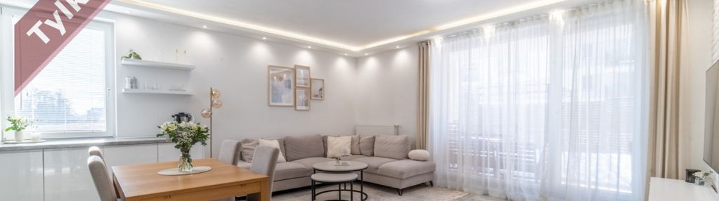 Przestronne mieszkanie 3-pokojowe z ogródkiem