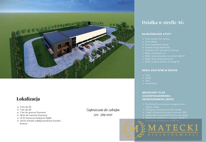 Działka ag  - 7 km od poznania