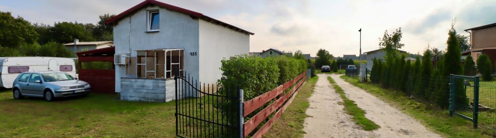 Działka rod z domem całorocznym 70 m²!