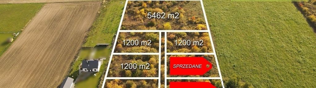 Działka budowlana / 1200m2 / żuraw, gm. janów