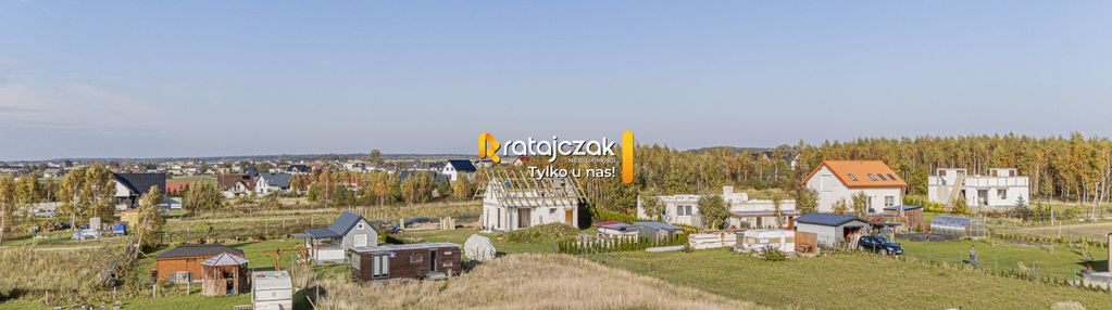 Słoneczna działka 1000 m² w łebczu