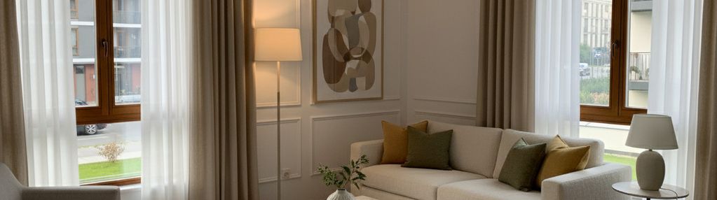 Royal garden wilanów | 70 m2 | parter | ogródek |