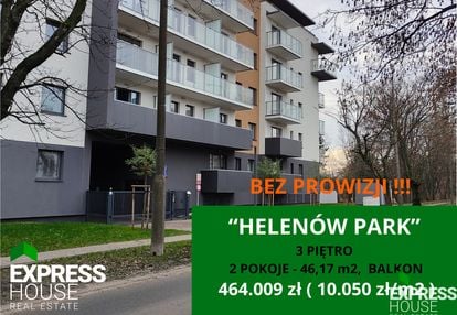 2 pokoje przy parku helenów. bez prowizji.