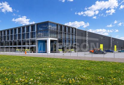 Grunt przemysłowy 15 000 m², plan, prostokąt, podz