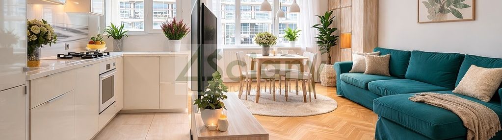 Atrakcyjne trzy pokoje na muranowie