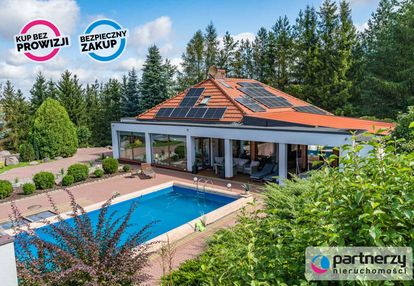 Dom z basenem 309m2 na dużej działce dzierzgoń, po