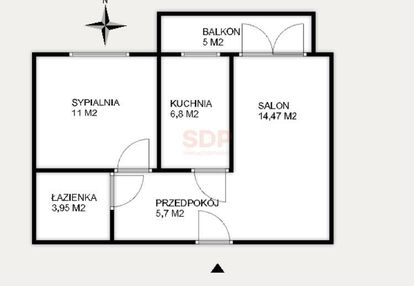 Komfortowe 2 pokoje w pełnym rozkładzie,blisko ue