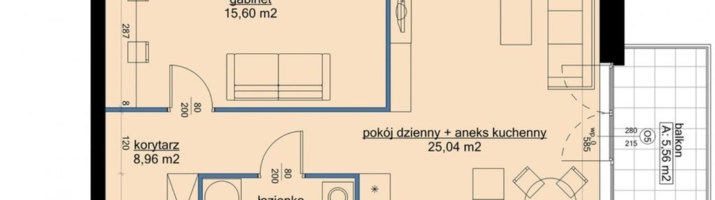 Mieszkania 1, 2, 3 pokojowe na winogradach