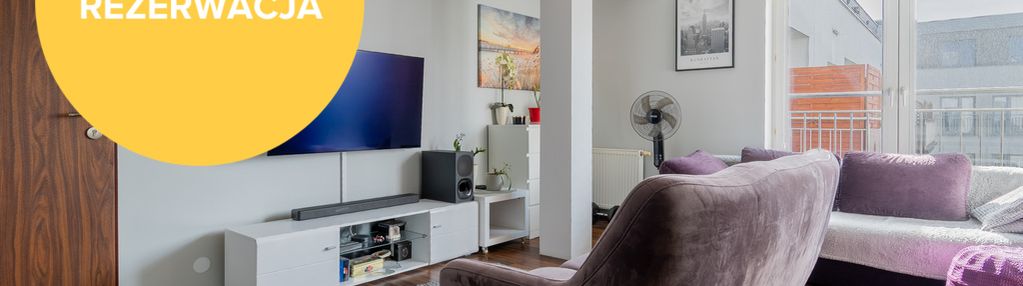 Komfortowe studio z dużym balkonem | ząbki | garaż