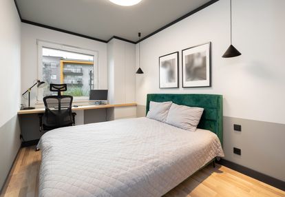 Nowoczesne 3 pokoje z ogrodem | projekt architekta