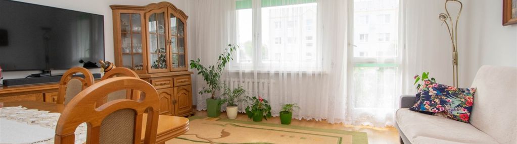 Przestronne mieszkanie 3 pokoje z dużą loggią