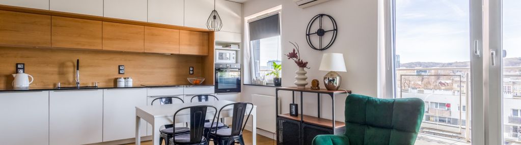 Kawalerka w wysokim standardzie z pięknym widokiem